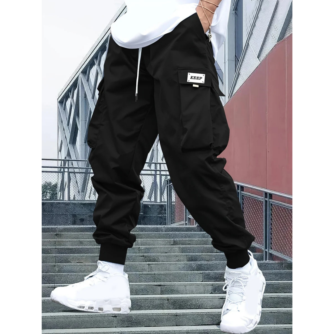 Men's Streetwear Cargo Joggers | Outdoor