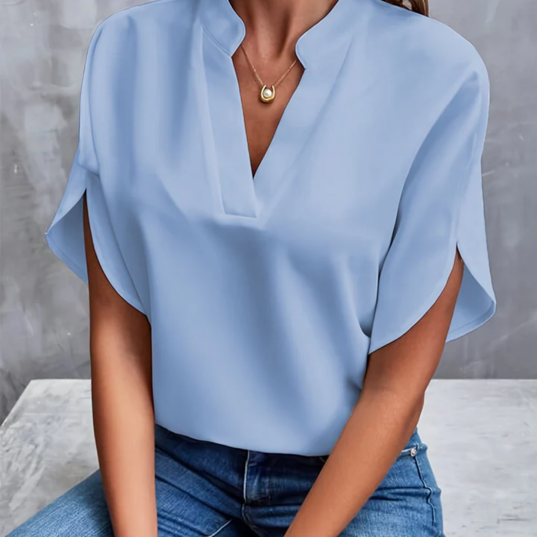 Women's Elegant Going Out Blouse | 3 4 Sleeve