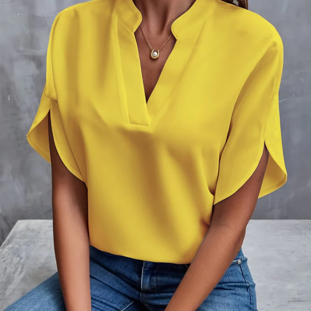 Women's Elegant Going Out Blouse | 3 4 Sleeve