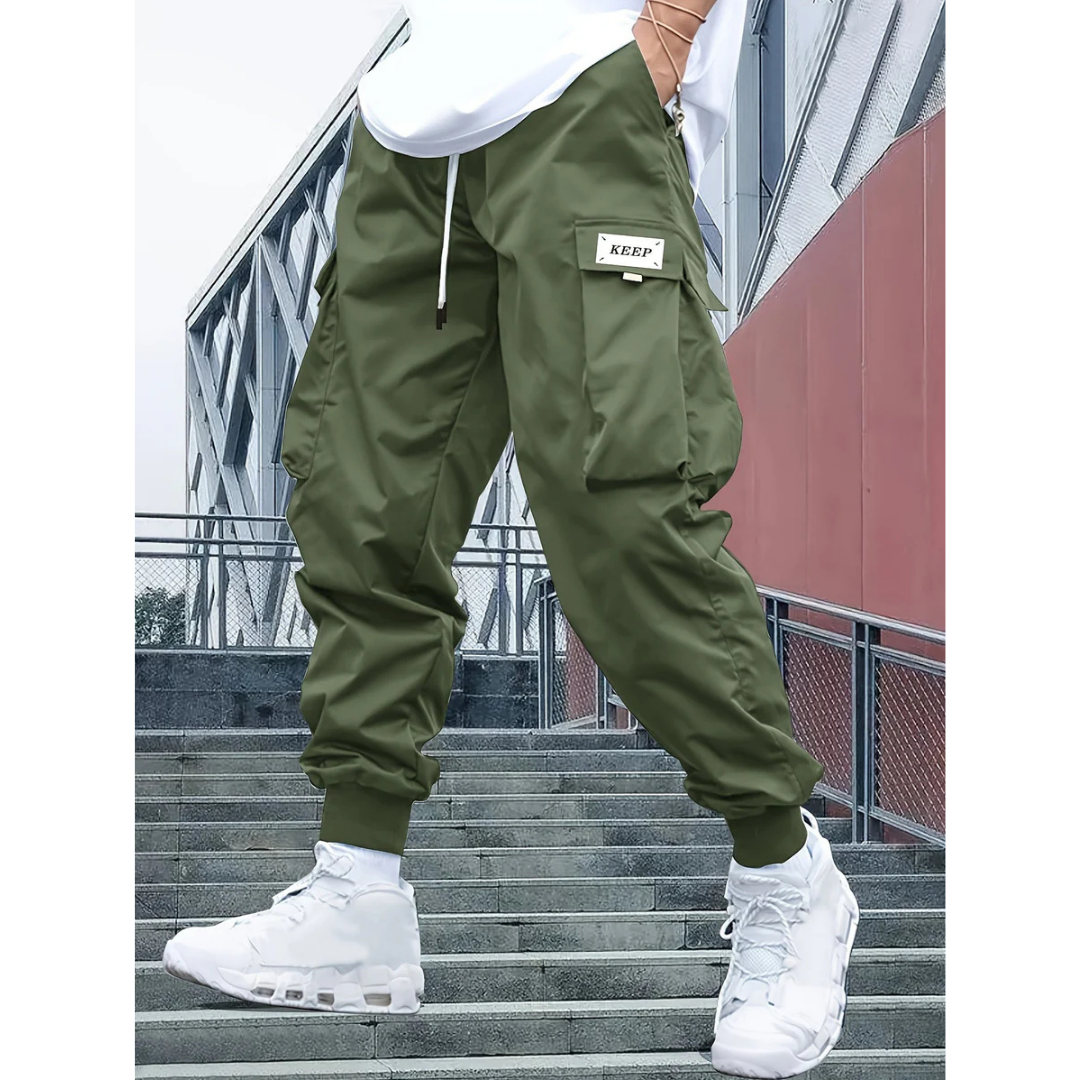 Men's Streetwear Cargo Joggers | Outdoor