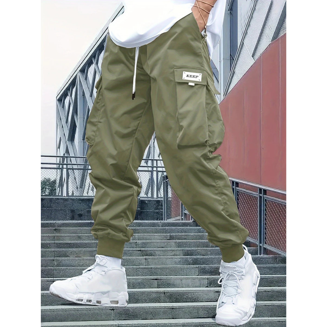 Men's Streetwear Cargo Joggers | Outdoor