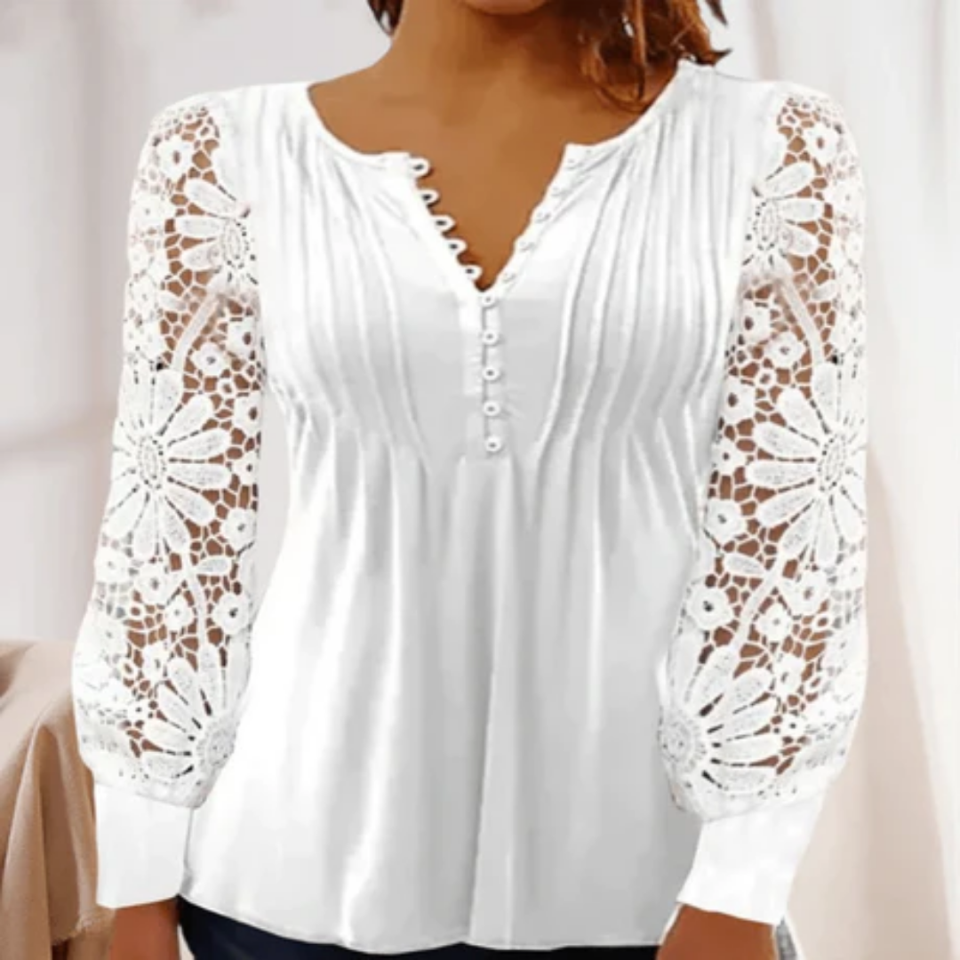 Women's Summer Floral Puff Sleeve Blouse | Going Out