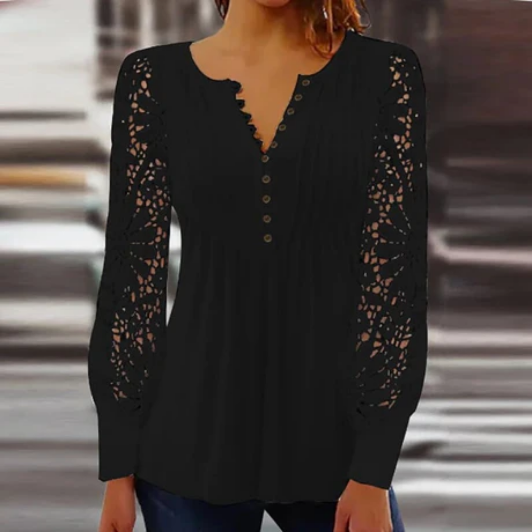Women's Summer Floral Puff Sleeve Blouse | Going Out