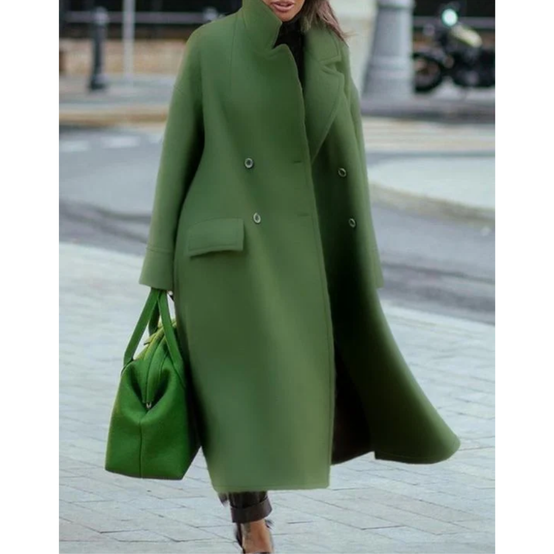 Damen Lange Winter Warme Mantel | Trench