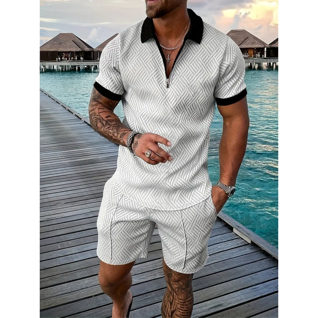 Men's Summer Beach Coord Set | Two Piece