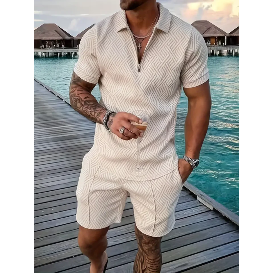 Men's Summer Beach Coord Set | Two Piece