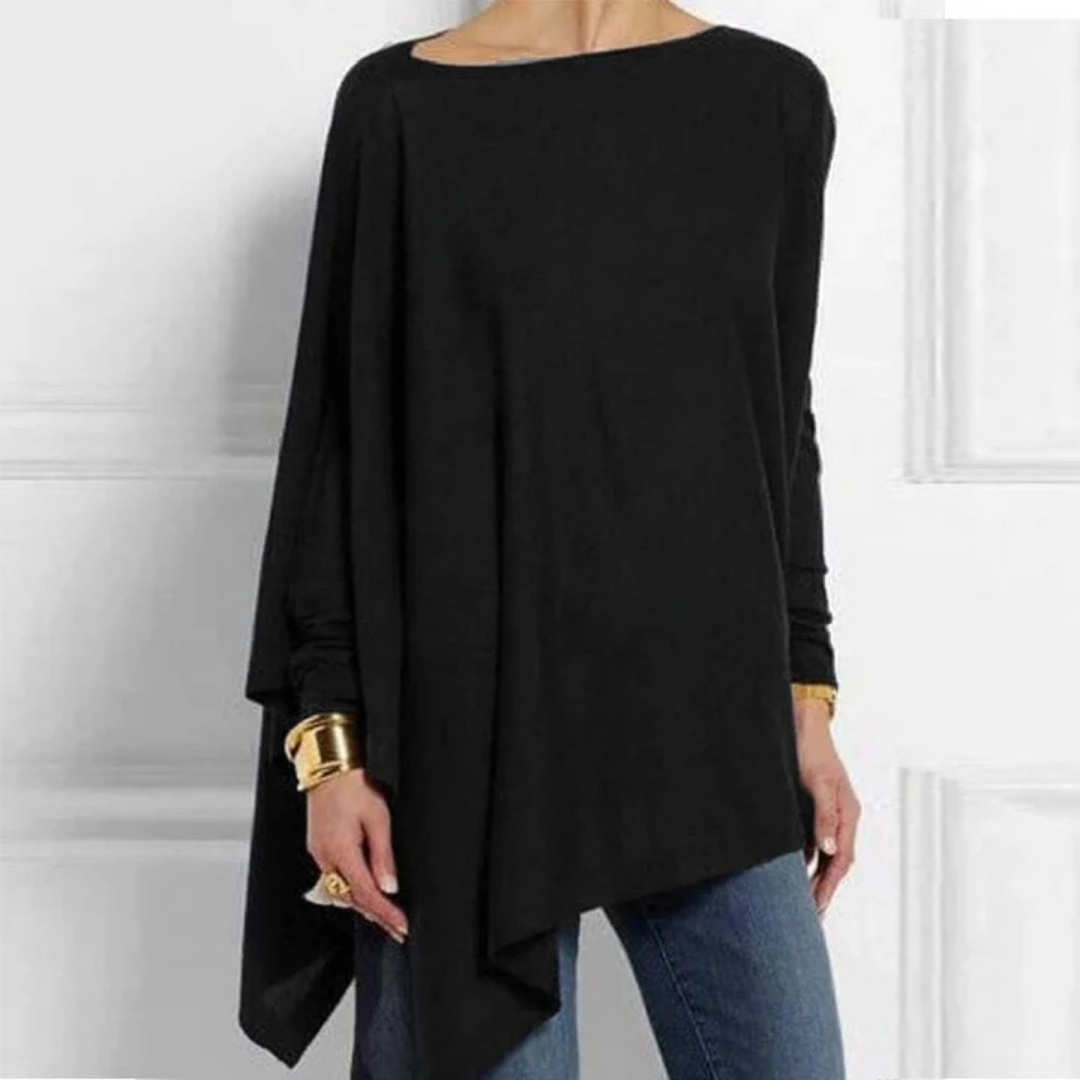 Women's Oversized Summer Top | Long Sleeve