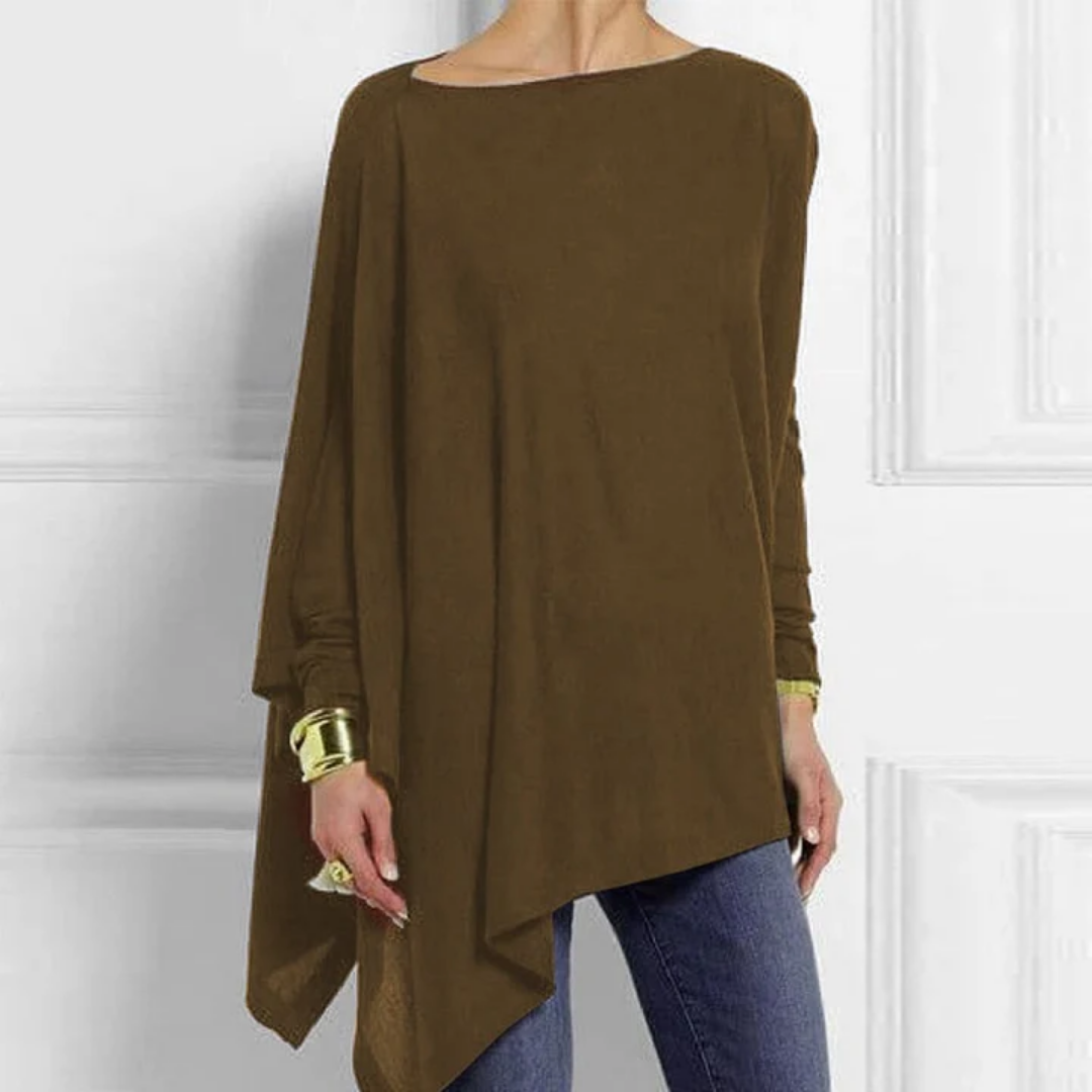 Women's Oversized Summer Top | Long Sleeve