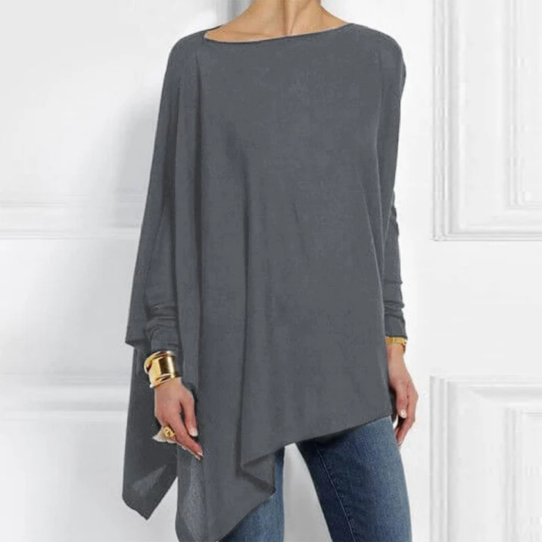 Women's Oversized Summer Top | Long Sleeve