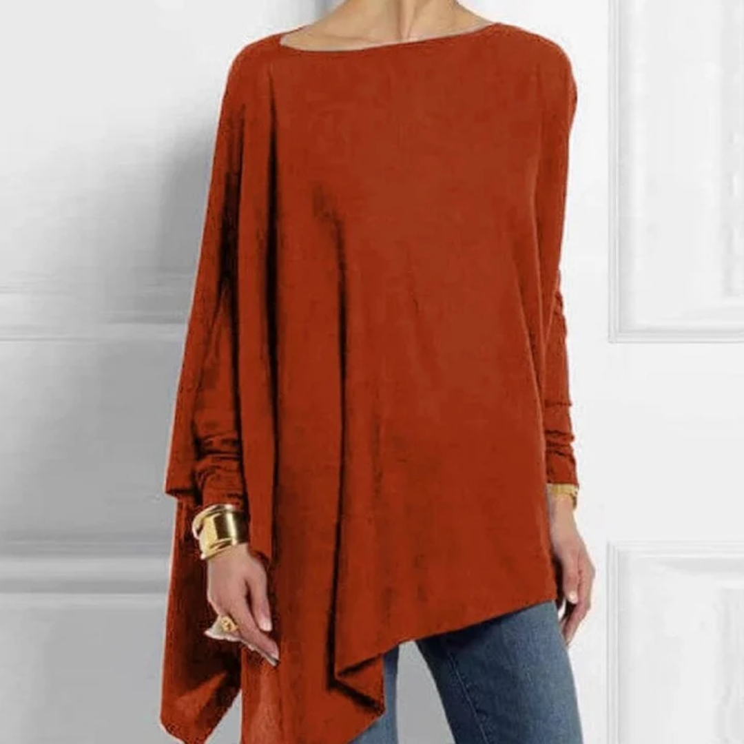 Women's Oversized Summer Top | Long Sleeve