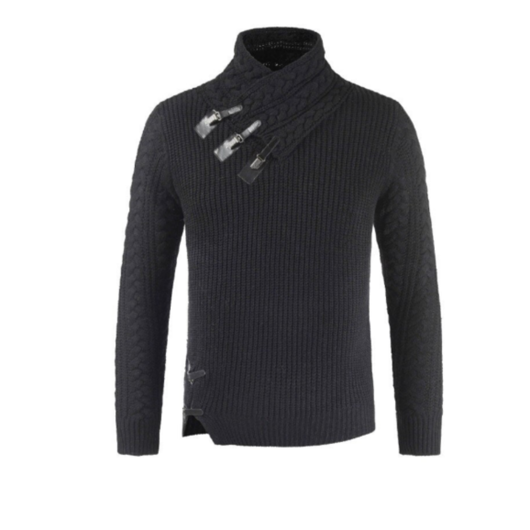 Men's Stylish Warm Knitted Sweater | Long