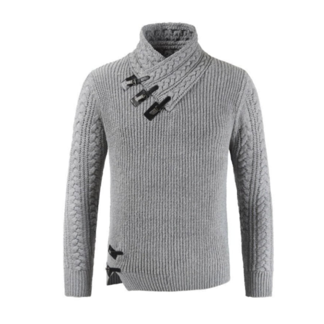 Men's Stylish Warm Knitted Sweater | Long