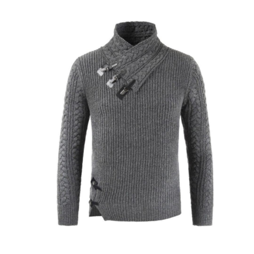 Men's Stylish Warm Knitted Sweater | Long