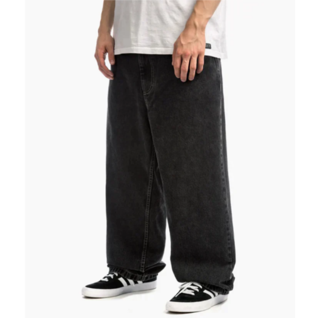 Men's Low Rise Baggy Walking Pants | Wide Leg