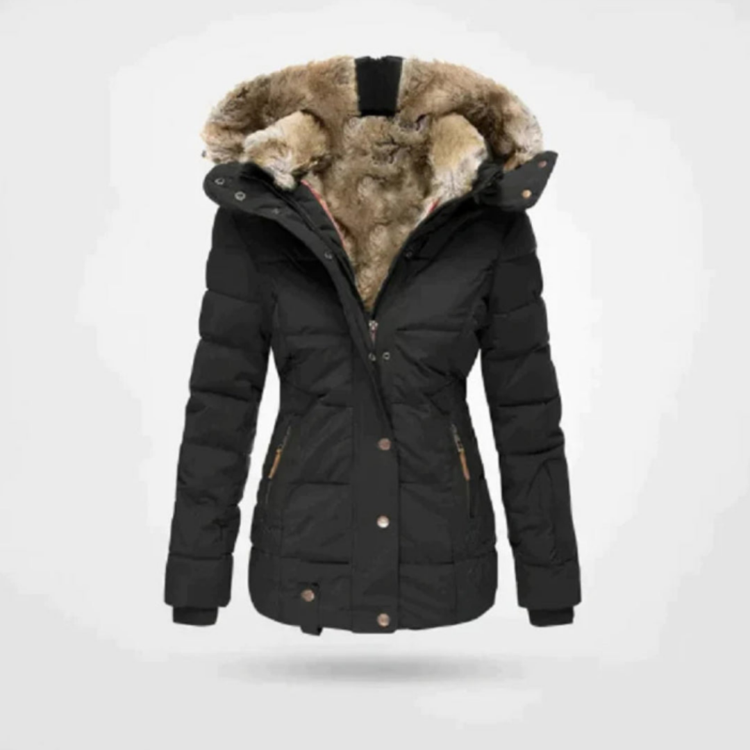 Women's Heated Winter Puffer Parka Jacket | Short