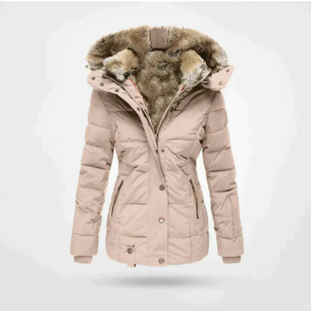 Women's Heated Winter Puffer Parka Jacket | Short