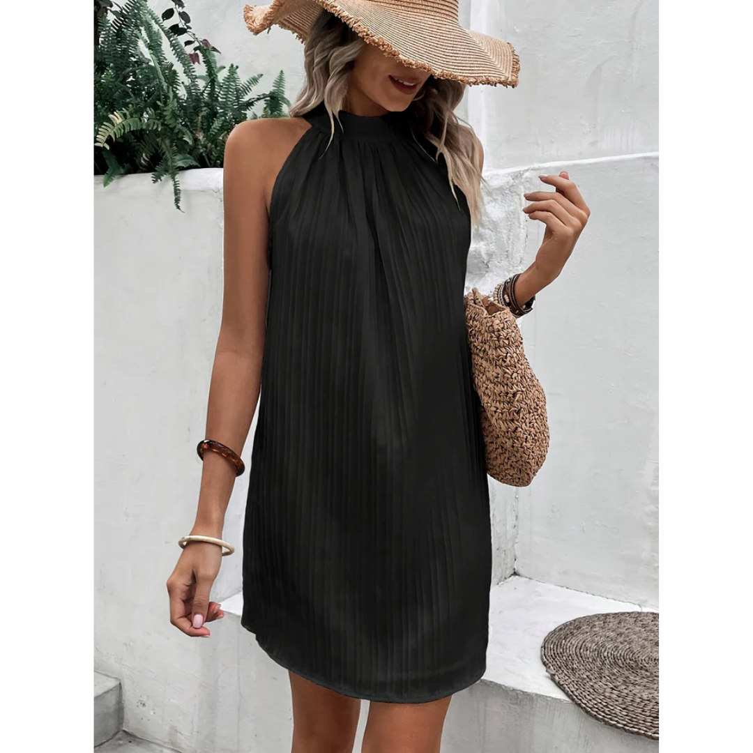 Women's Fancy Summer Halter Dress | Mini