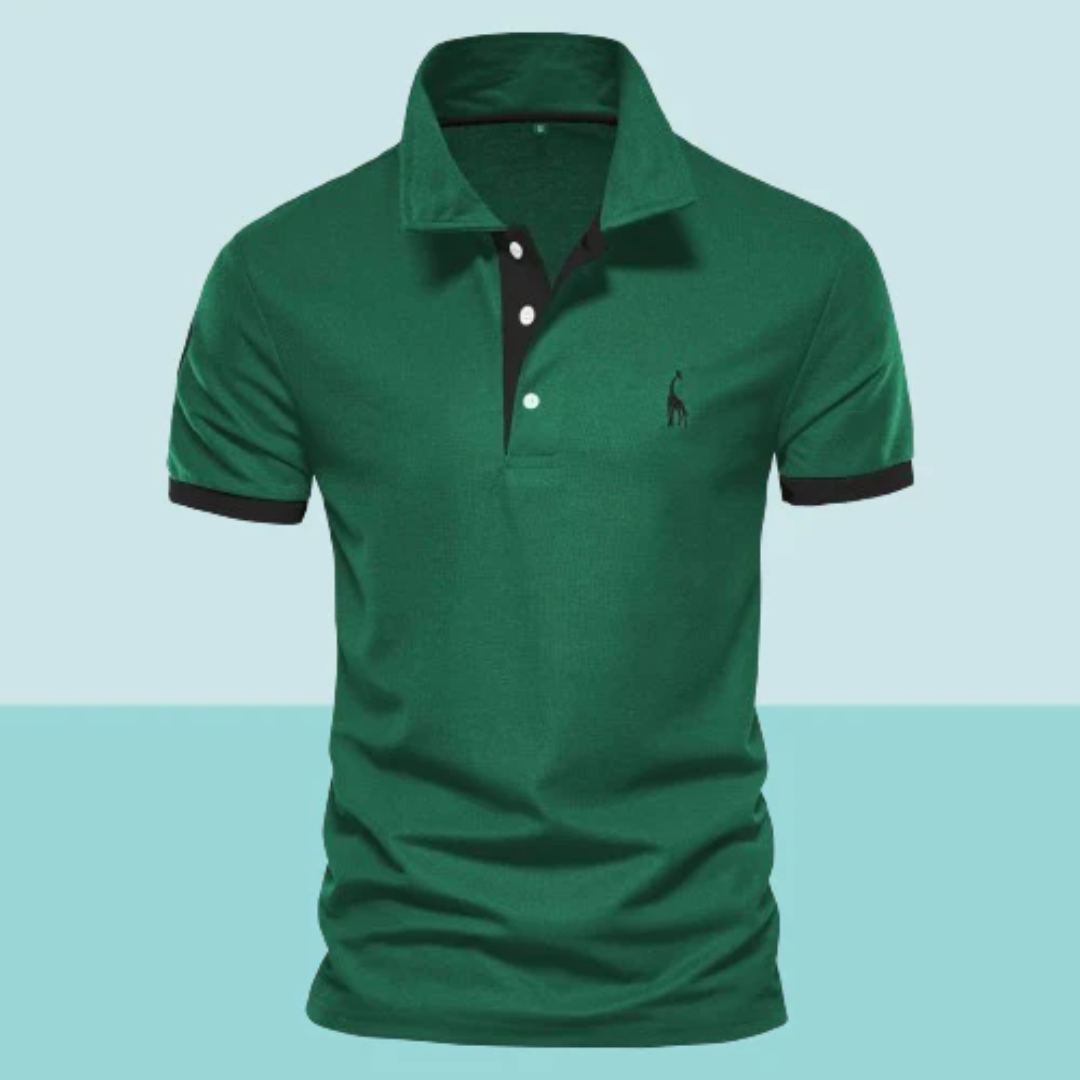 Men's Tight Short Sleeve Polo | Casual