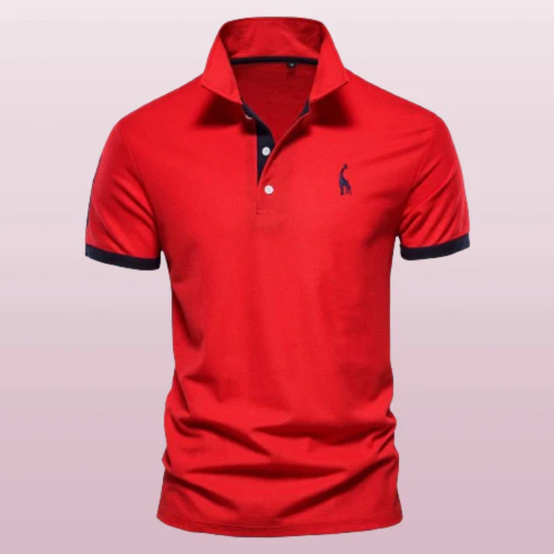 Men's Tight Short Sleeve Polo | Casual