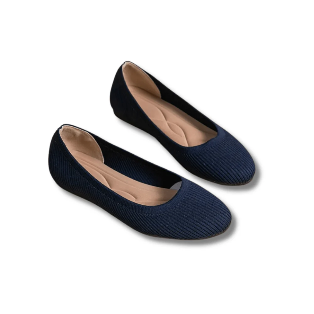 Women's Closed Toe Flat Doll Shoes | Slip On