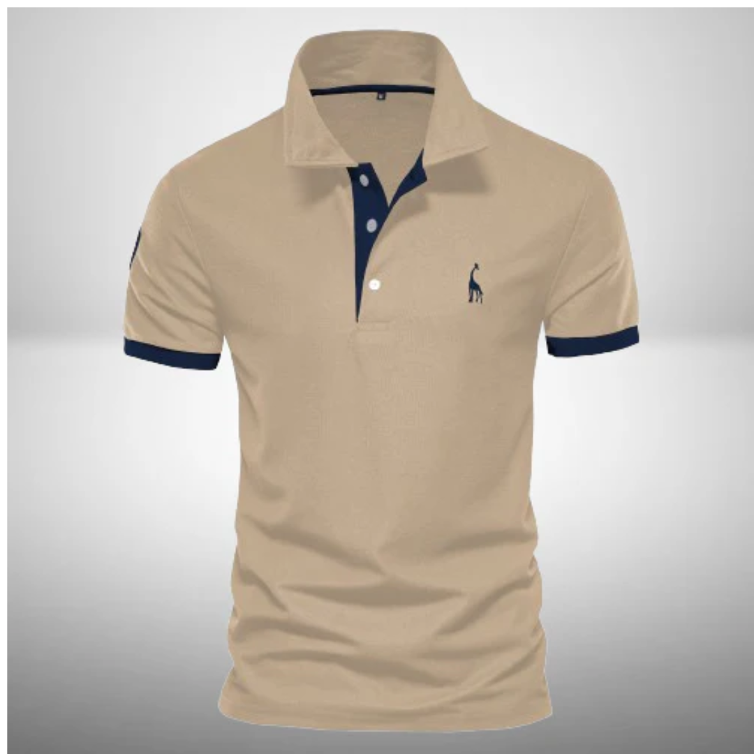 Men's Tight Short Sleeve Polo | Casual