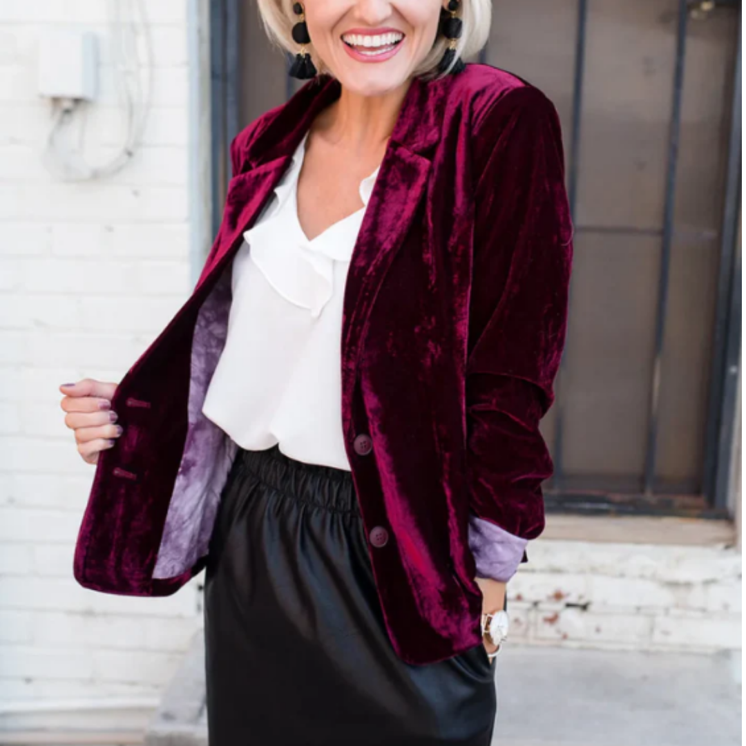 Women's Formal Winter Blazer | Long