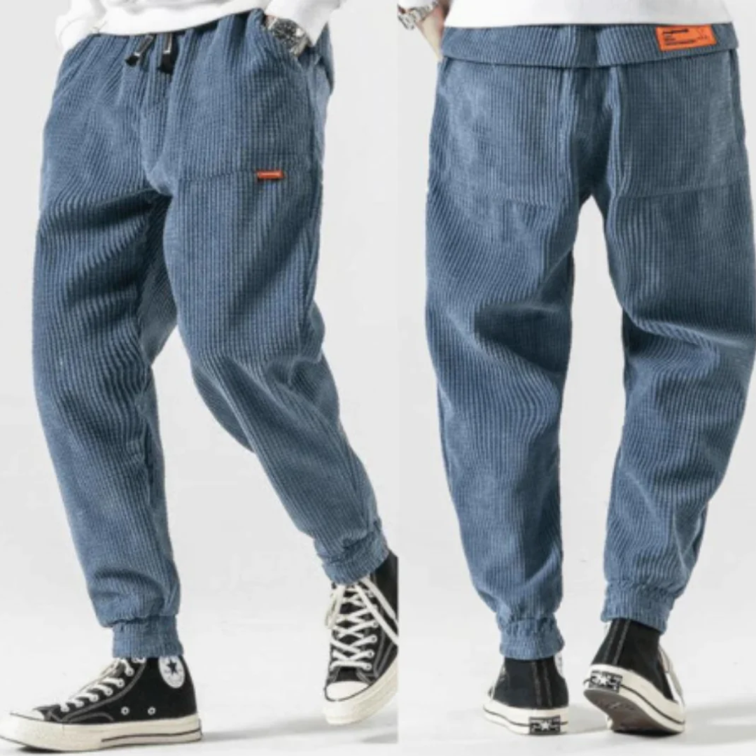 Men's Summer Stylish Jogger Pants | Corduroy