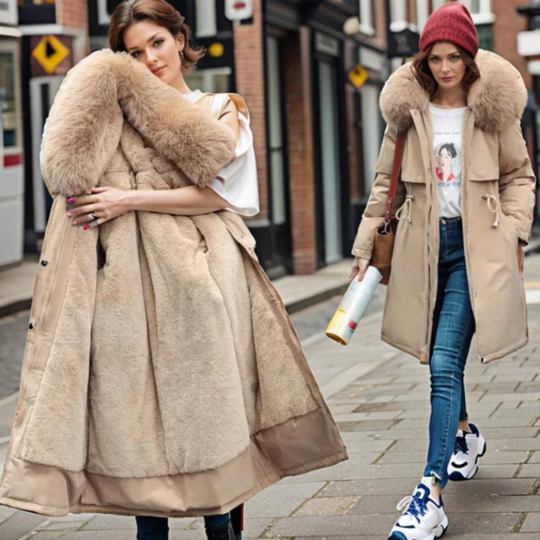Women's Heated Winter Parka Jacket | Long