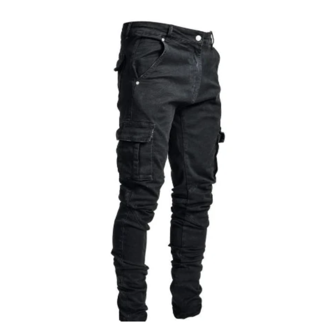 Julio | Herren Stylische Cargo Hose | Schmale Passform
