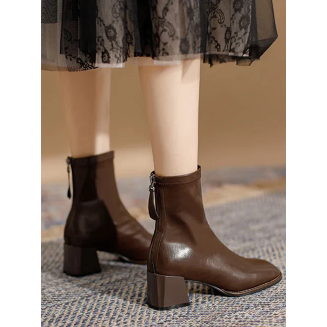 Women's Ankle Heeled Boots | Waterproof