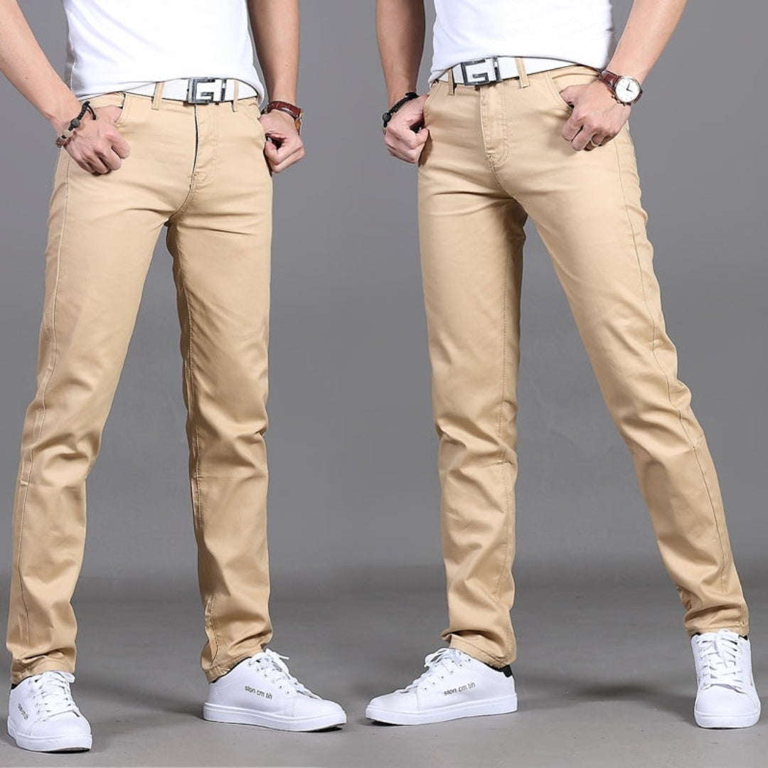 Herren Schlanke Passform Stretch Jeans | Stilvoll