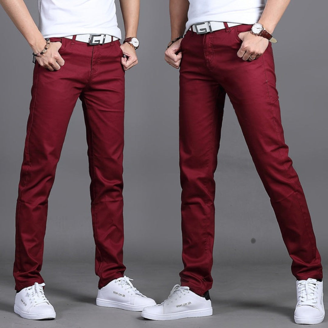 Herren Schlanke Passform Stretch Jeans | Stilvoll