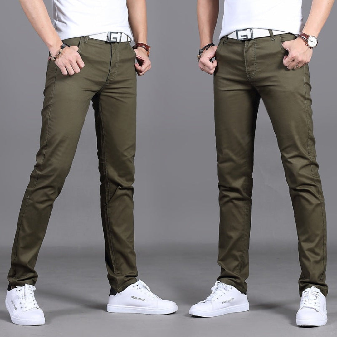 Herren Schlanke Passform Stretch Jeans | Stilvoll