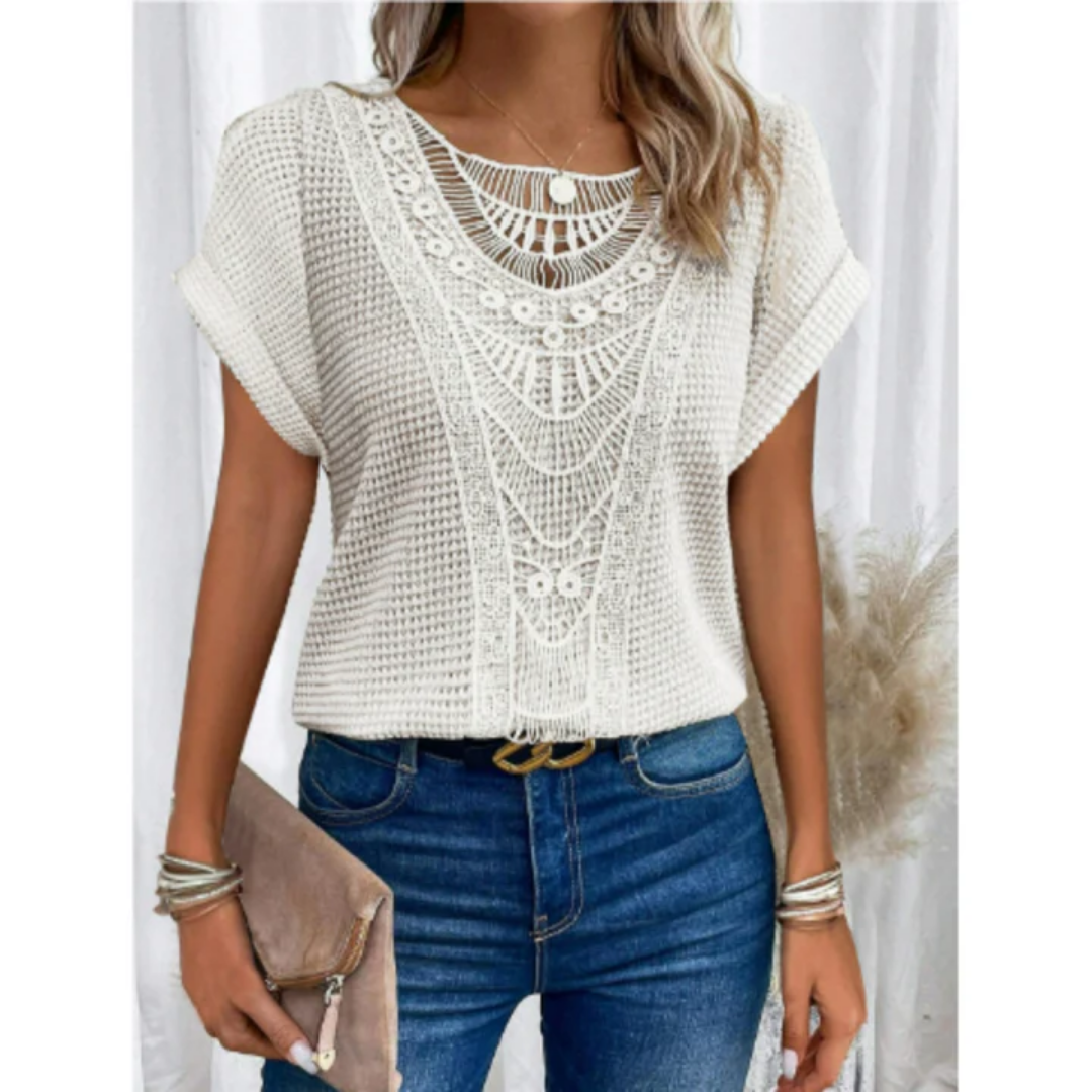 Women's Going Out Summer Blouse | Short Sleeve