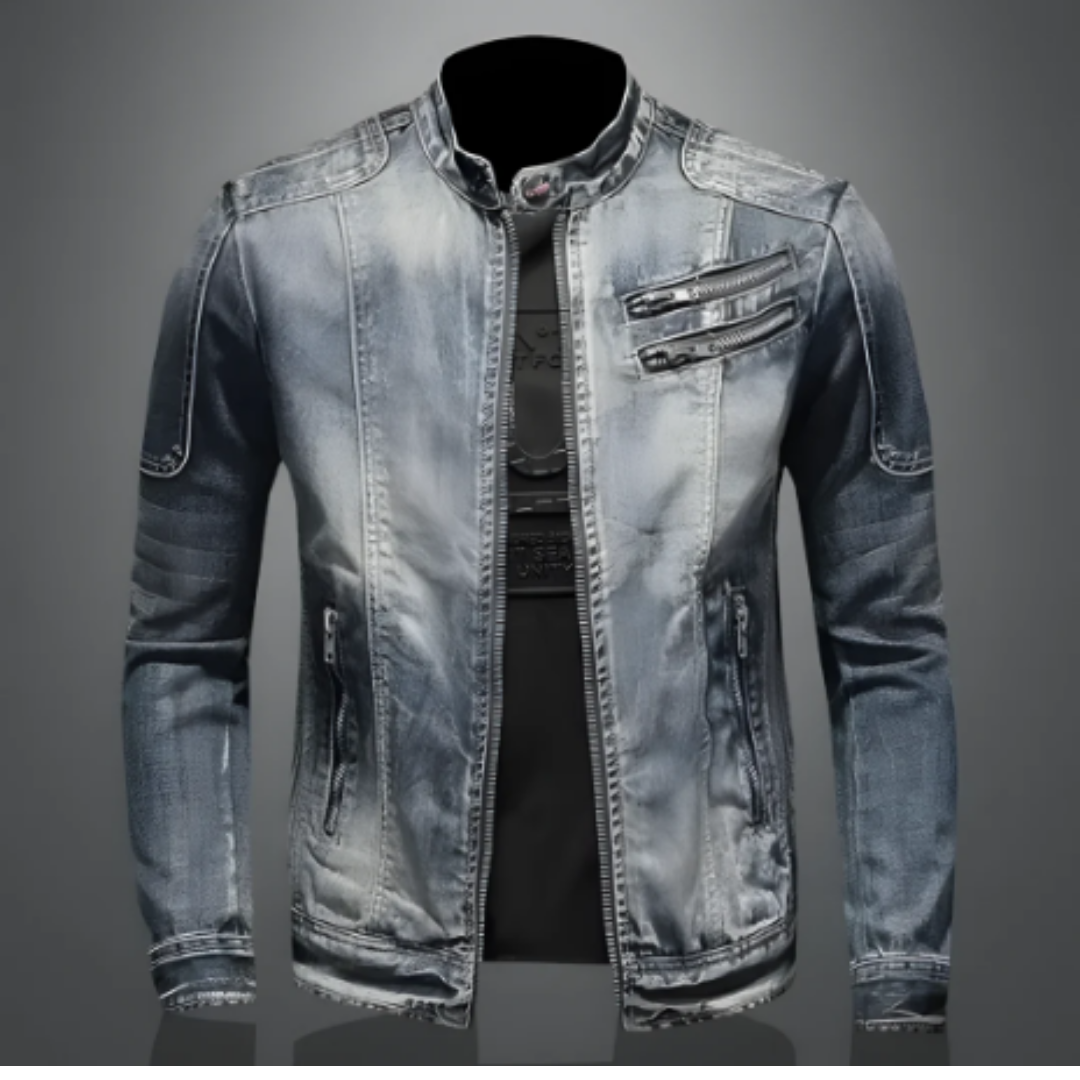 Men's Vintage Outdoor Zip Up Jacket | Long Sleeve