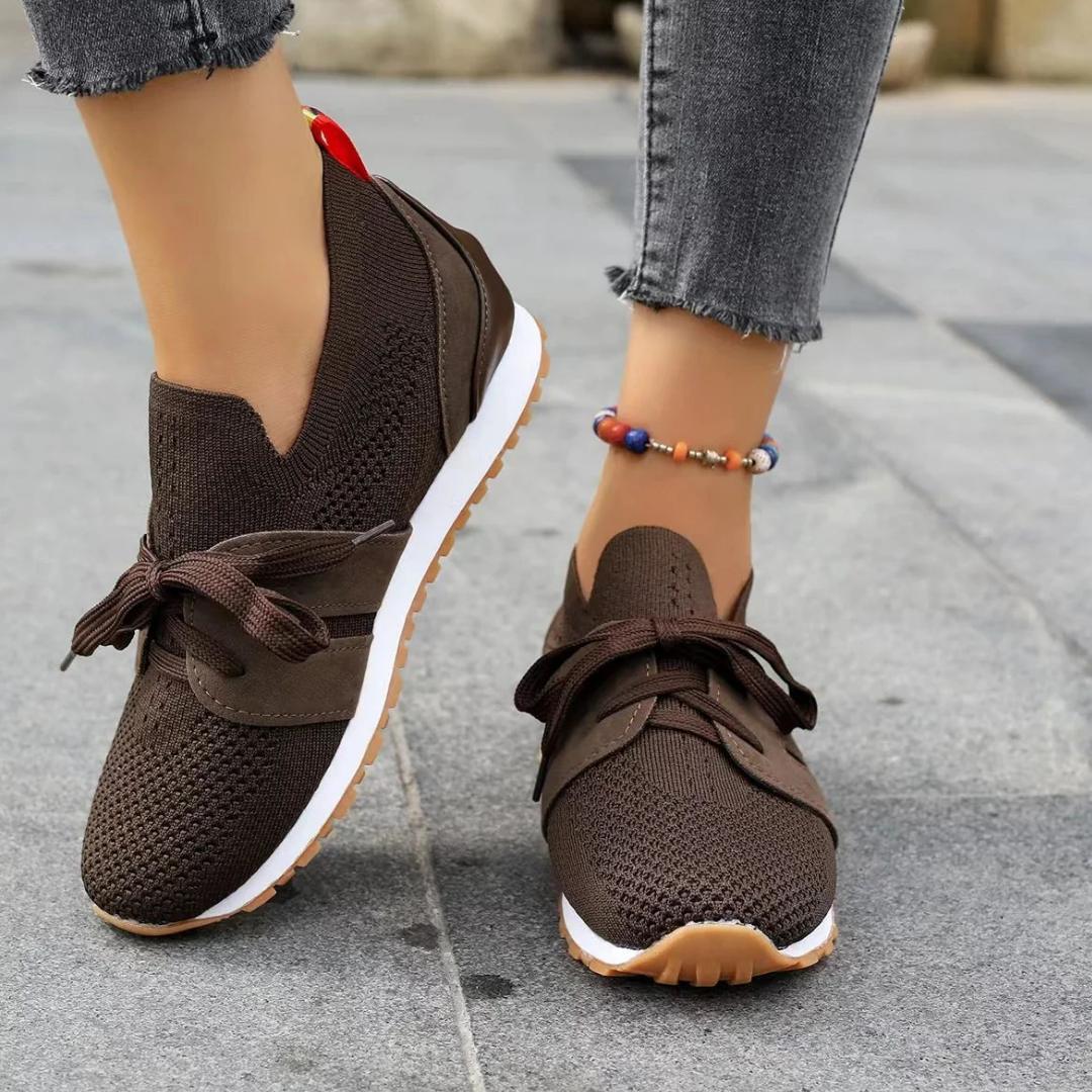 Damen Geschnürt Turnschuhe | Bequeme