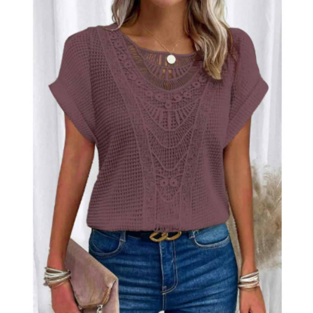 Women's Going Out Summer Blouse | Short Sleeve