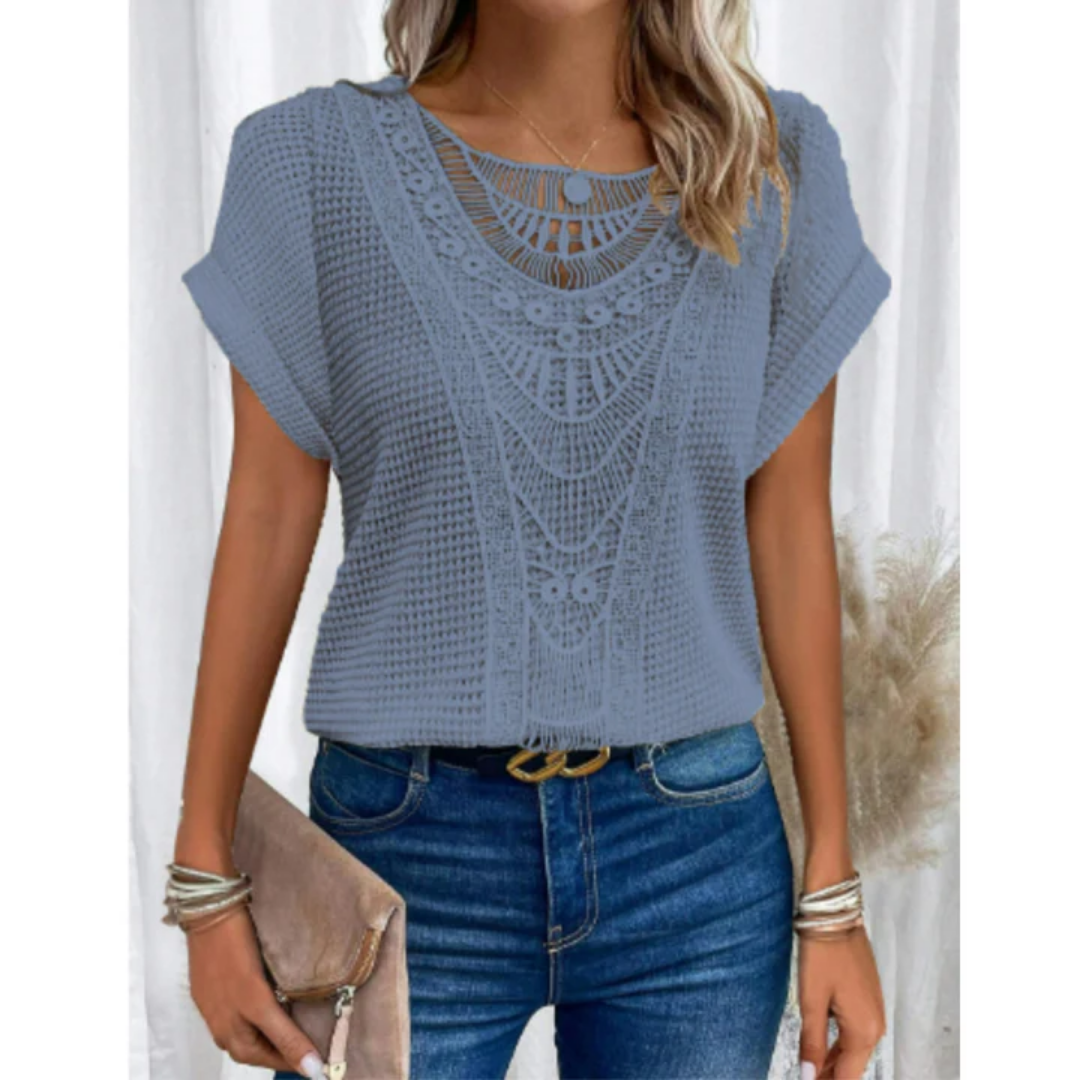 Women's Going Out Summer Blouse | Short Sleeve