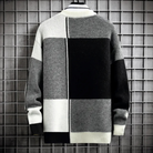 Herren Langarm Strick Warme Pullover | Rundhalsausschnitt