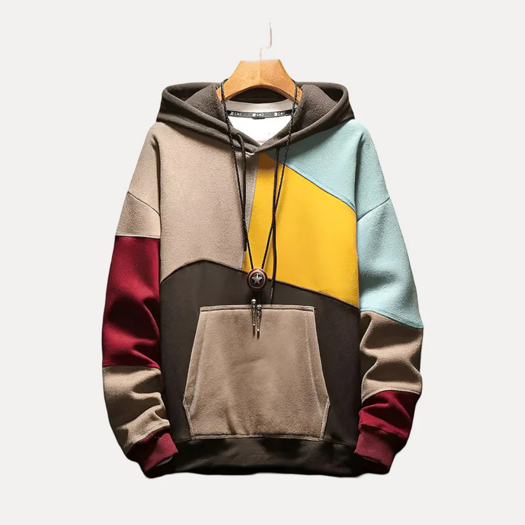 Herren Gedruckt Strick Langarm Kapuzenpulli | Winter