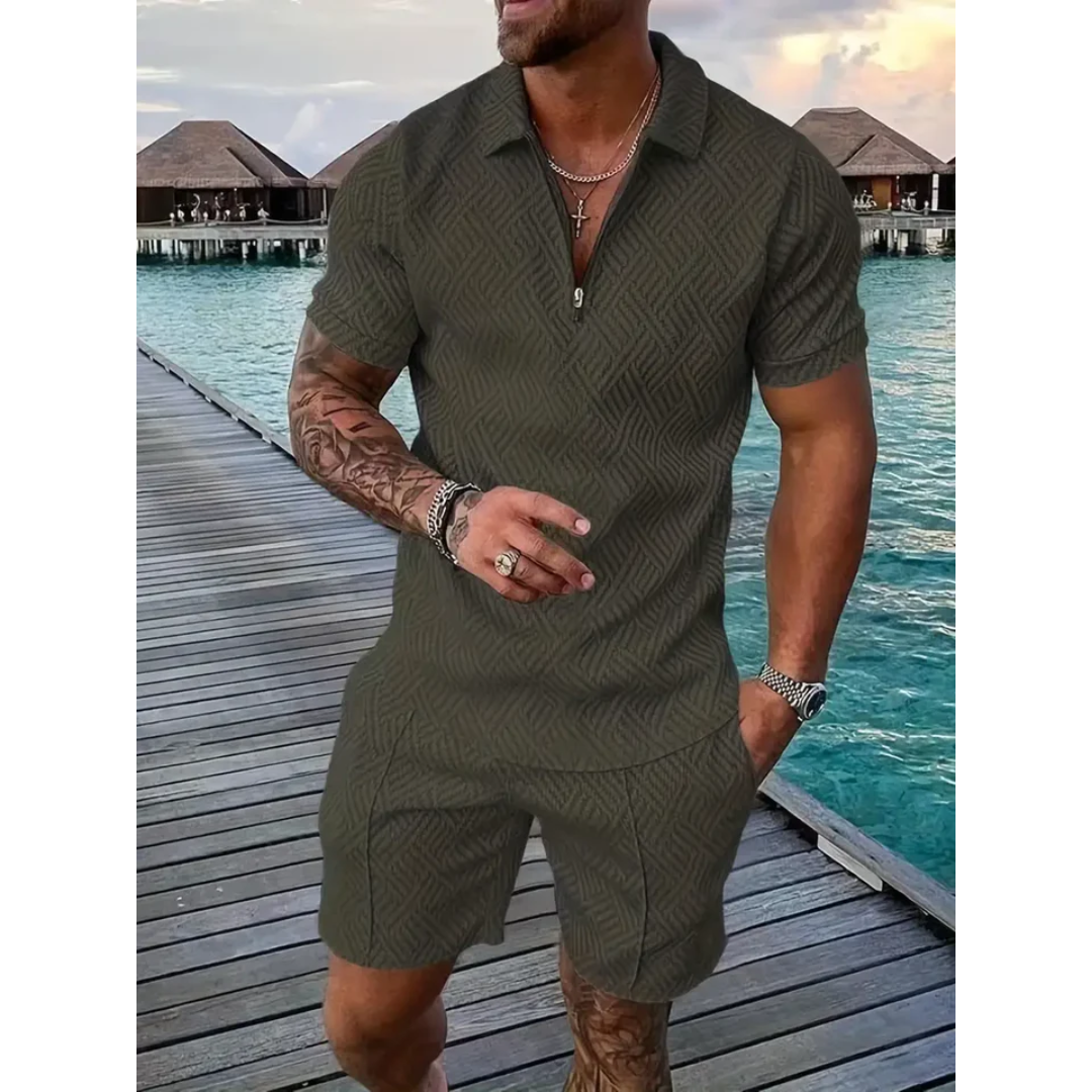 Men's Summer Beach Coord Set | Two Piece