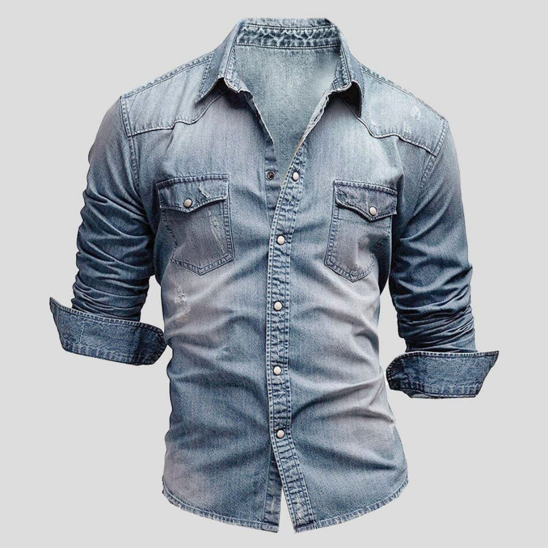 Men's Tight Long Sleeve Shirt | Casual