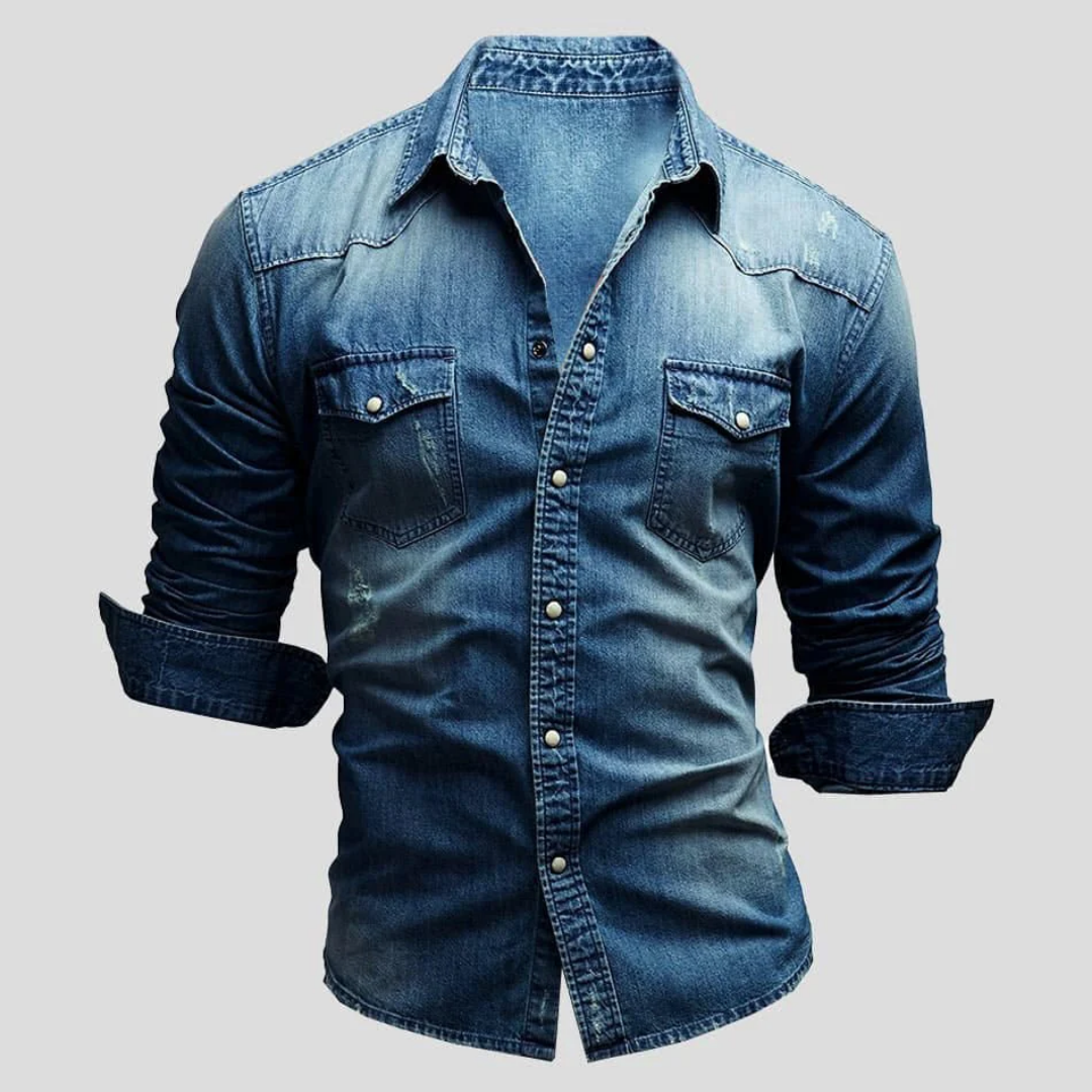 Men's Tight Long Sleeve Shirt | Casual