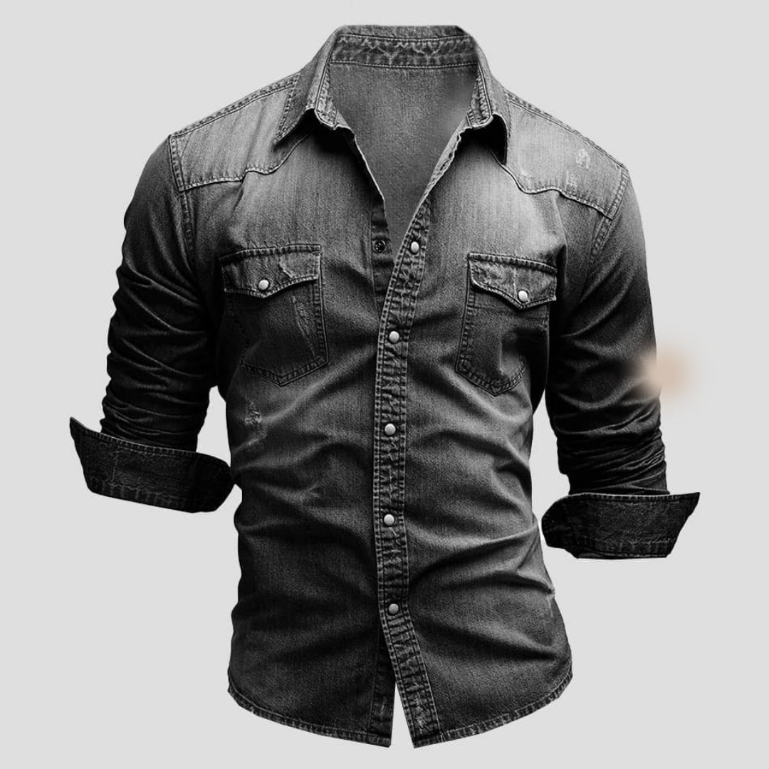 Men's Tight Long Sleeve Shirt | Casual
