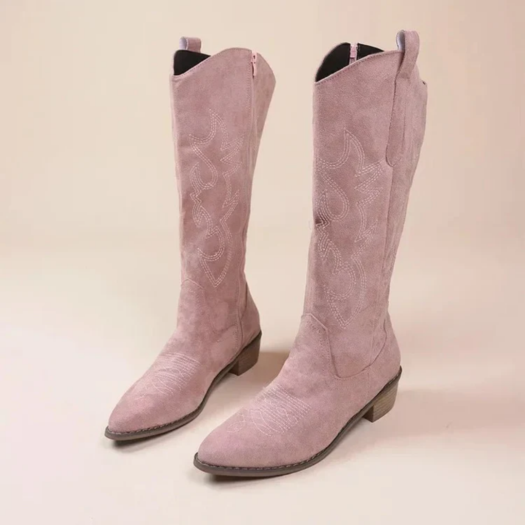 Women's Stylish Knee High Cowgirl Boots | Spring