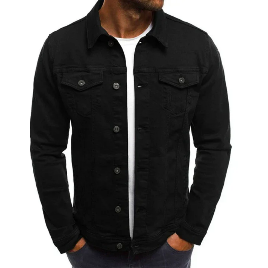 Men's Stylish Summer Button Down Jacket | Long