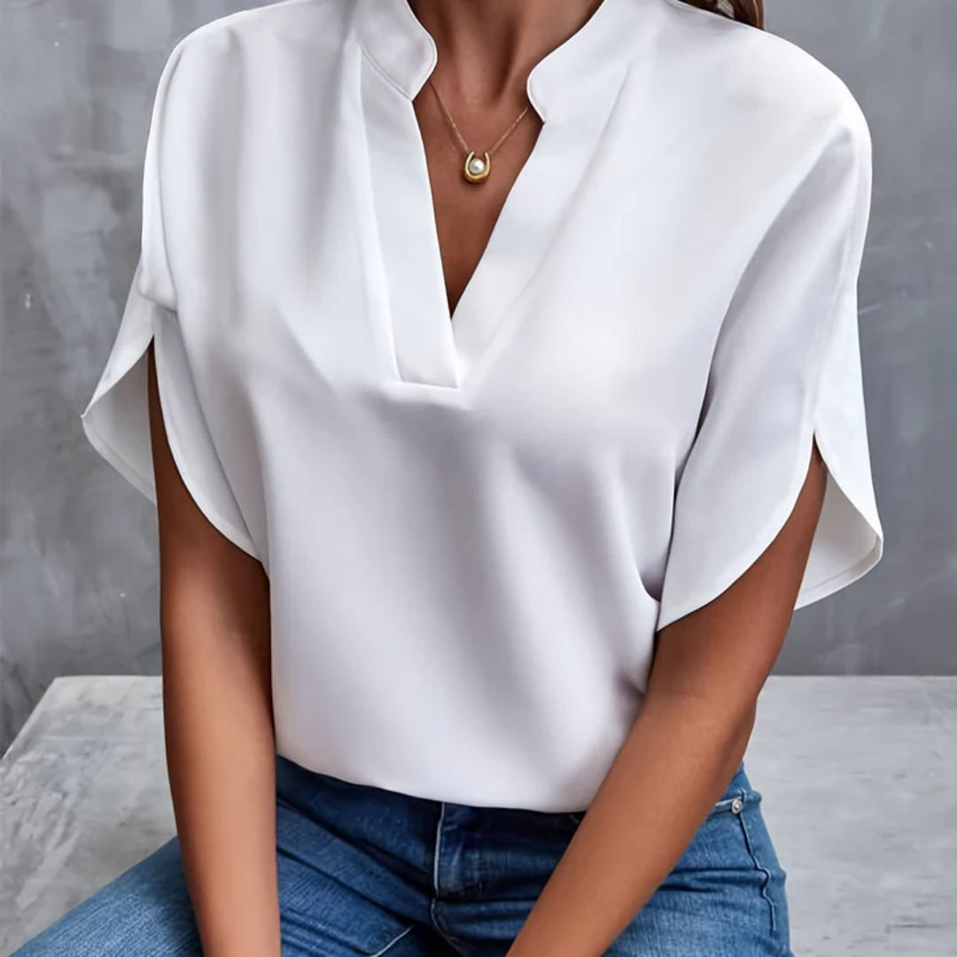 Women's Elegant Going Out Blouse | 3 4 Sleeve