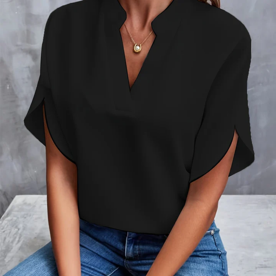 Women's Elegant Going Out Blouse | 3 4 Sleeve