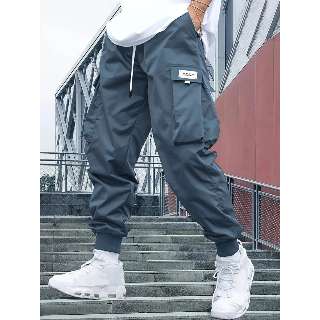 Men's Streetwear Cargo Joggers | Outdoor