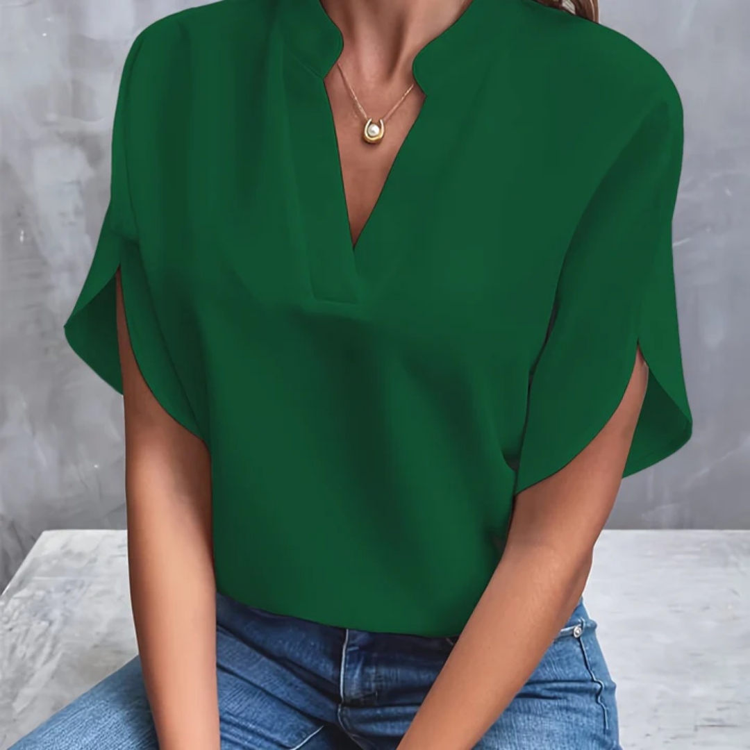 Women's Elegant Going Out Blouse | 3 4 Sleeve